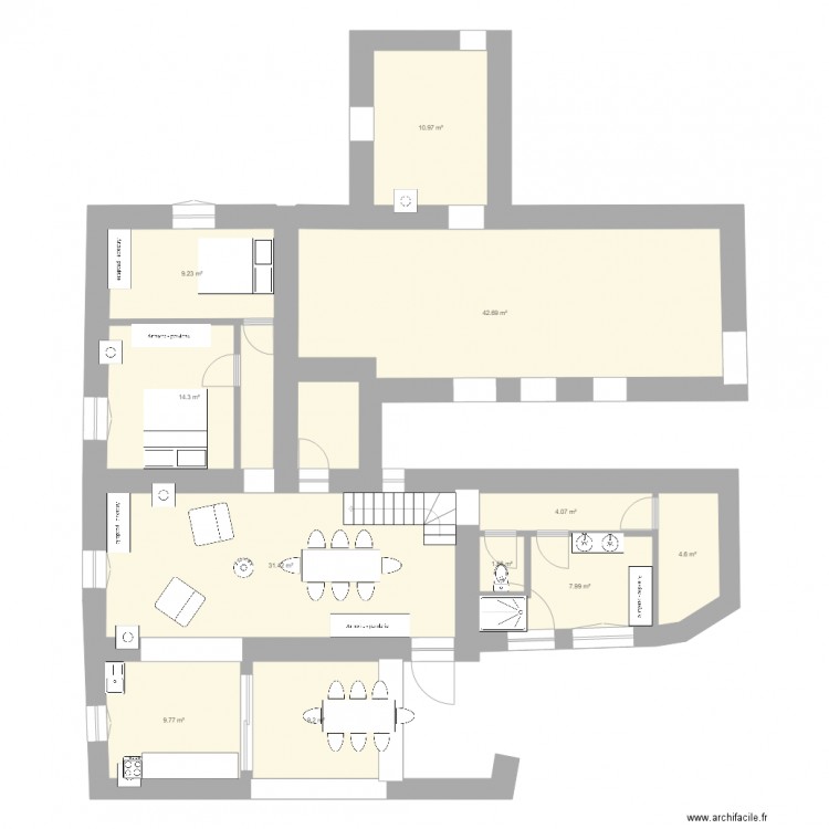 evolution 1. Plan de 0 pièce et 0 m2