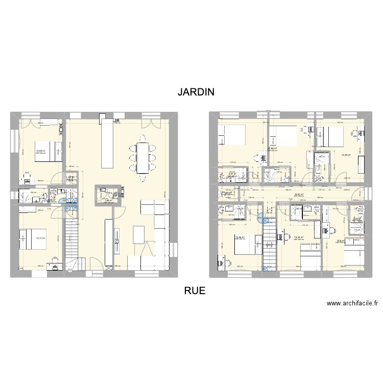 Larmartine 8 WC. Plan de 0 pièce et 0 m2