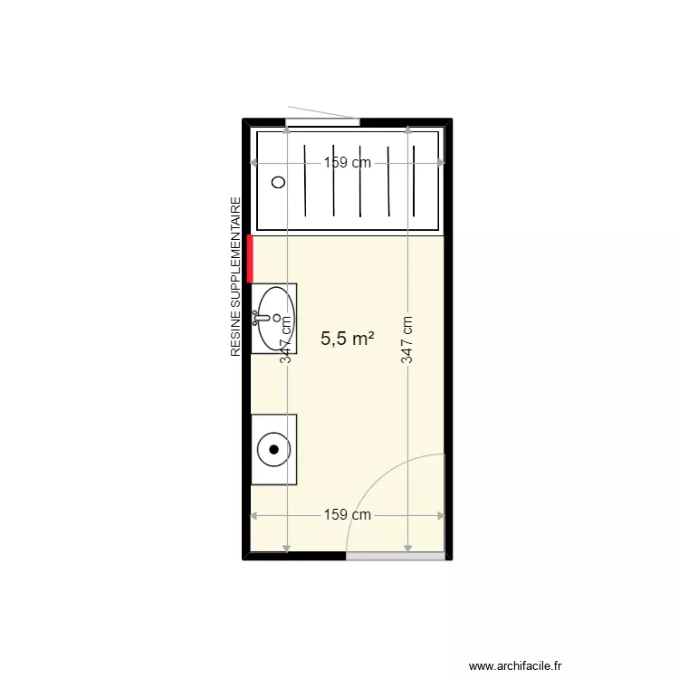 DESPREZ CLAUDIE . Plan de 