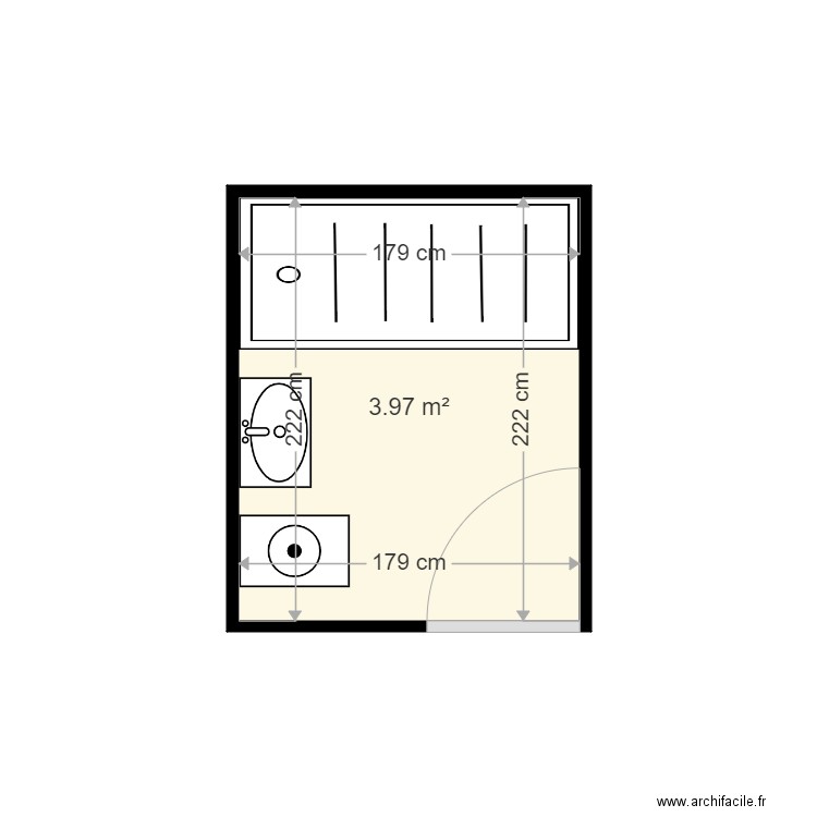 DUEZ J LOUIS . Plan de 0 pièce et 0 m2