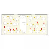 Plan salle mariage 