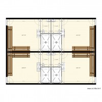 plan projet des vestiaires Gruizza Rognac