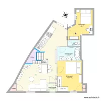 Appartement apr&egrave;s 7A