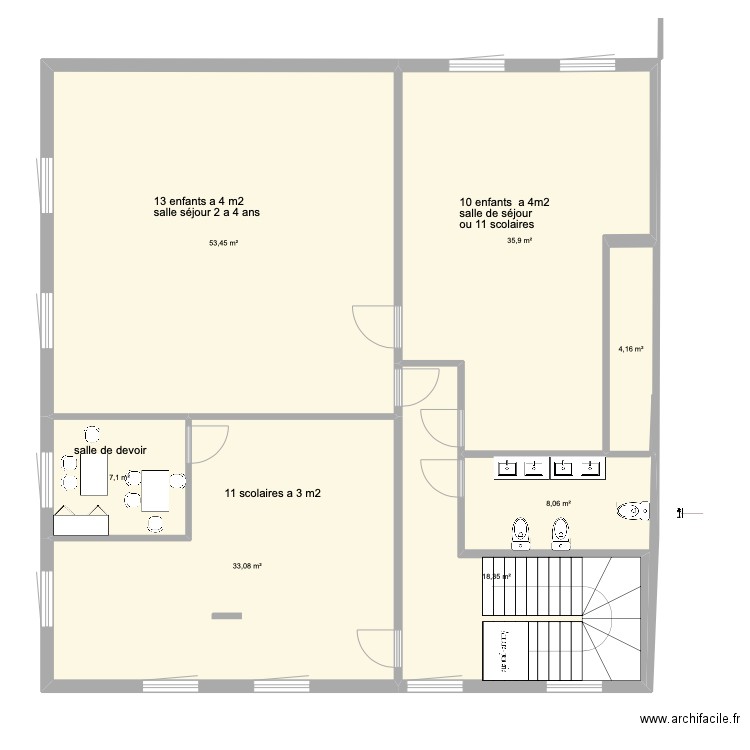 titre. Plan de 0 pièce et 0 m2