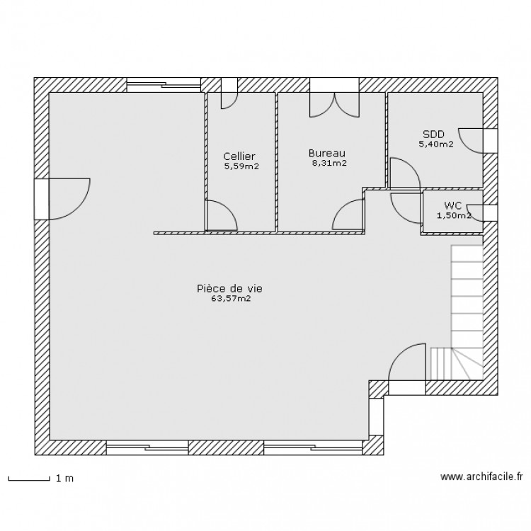 Plan. Plan de 0 pièce et 0 m2