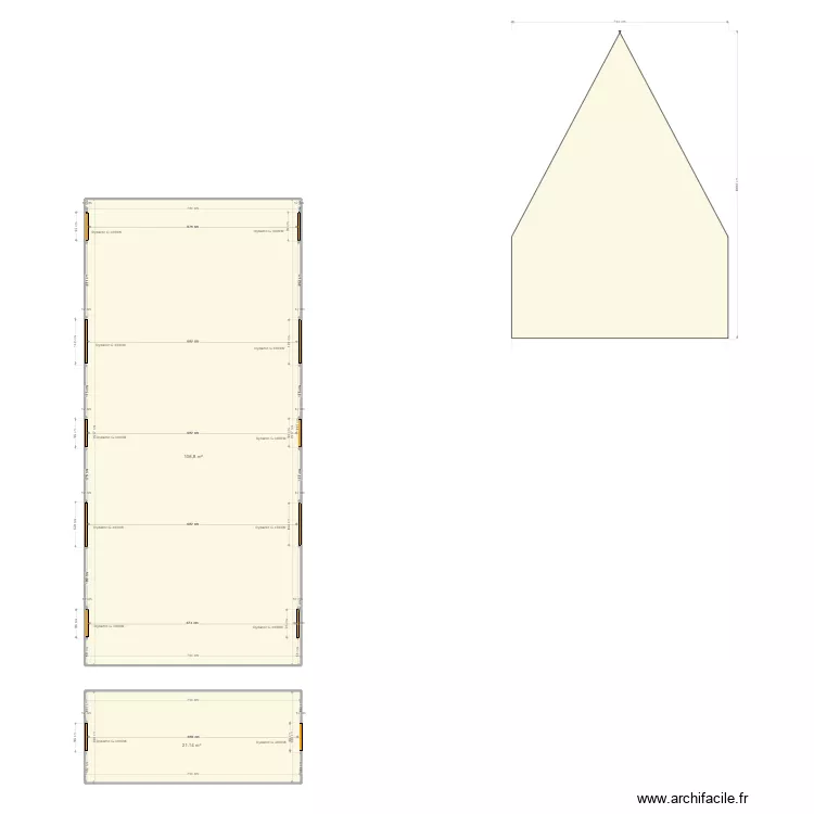 &eacute;glise de  Hardelot . Plan de 