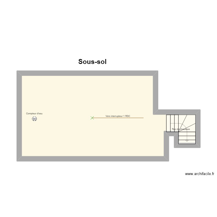 Sous-sol. Plan de 0 pièce et 0 m2