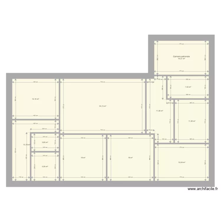 Habitable 3. Plan de 