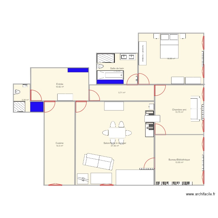 APPARTEMENT. Plan de 0 pièce et 0 m2