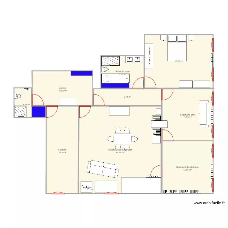 APPARTEMENT. Plan de APPARTEMENT. Plan de