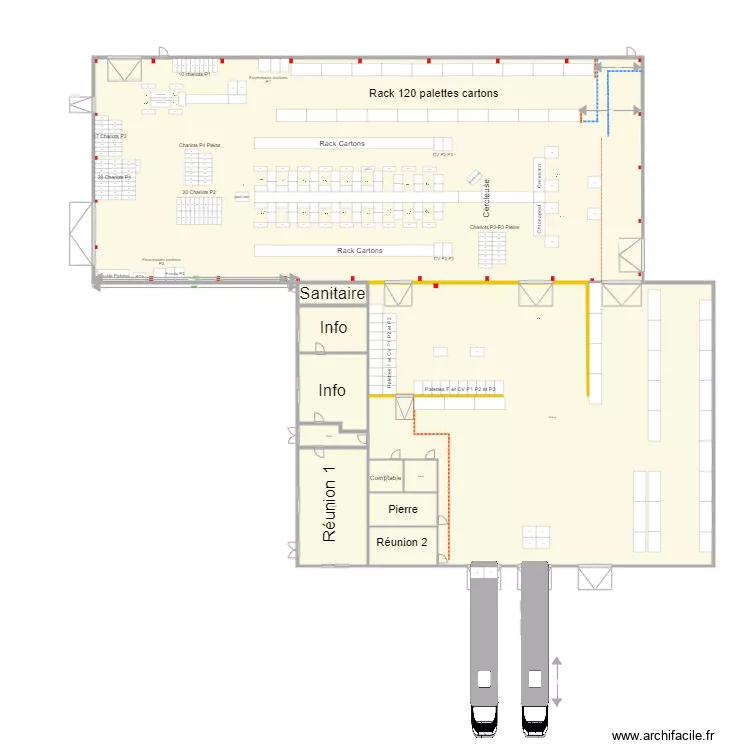 Nouveau batiment V9. Plan de Nouveau batiment V9. Plan de
