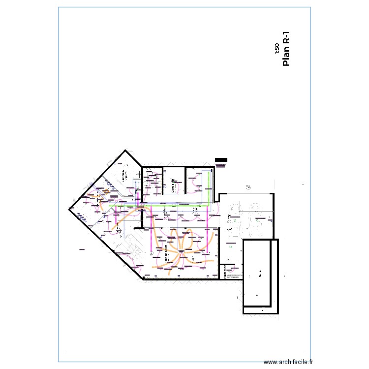 JACOU R- 1 CVC . Plan de 0 pièce et 0 m2