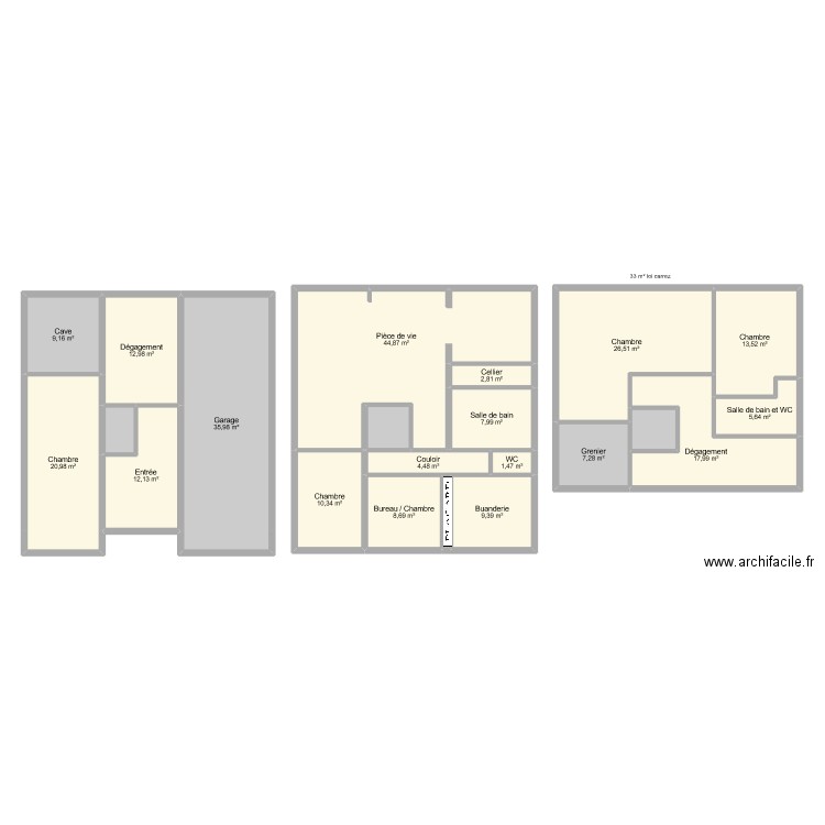 BIAGOTTI. Plan de 0 pièce et 0 m2