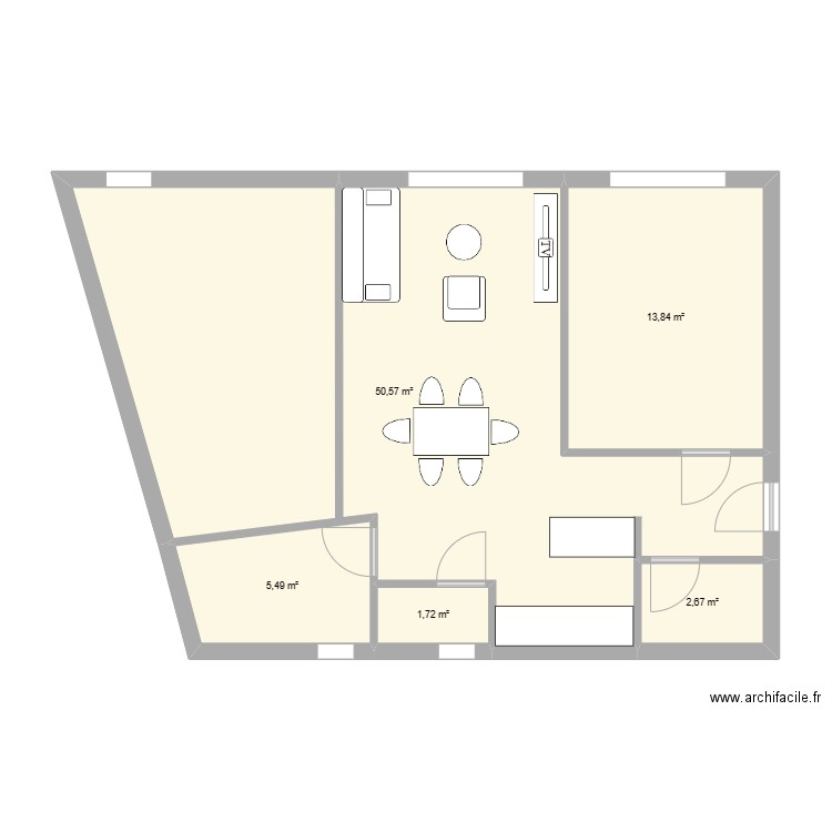 axa3. Plan de 0 pièce et 0 m2