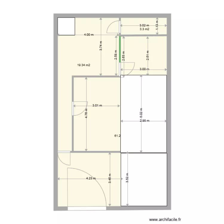 marie et vincent 1er étage projet. Plan de marie et vincent 1er étage projet. Plan de