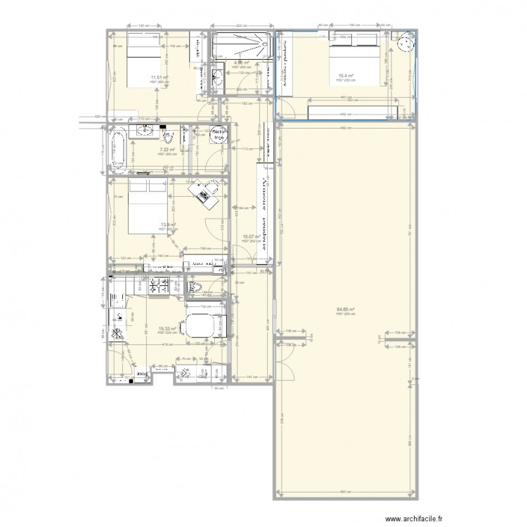 APPART060619. Plan de 0 pièce et 0 m2