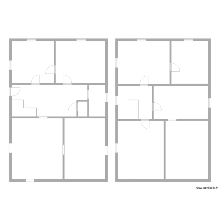 MURSCHLER HOUSSEN. Plan de 