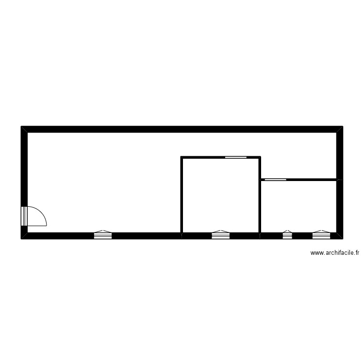 Koppe.2. Plan de 4 pièces et 105 m2