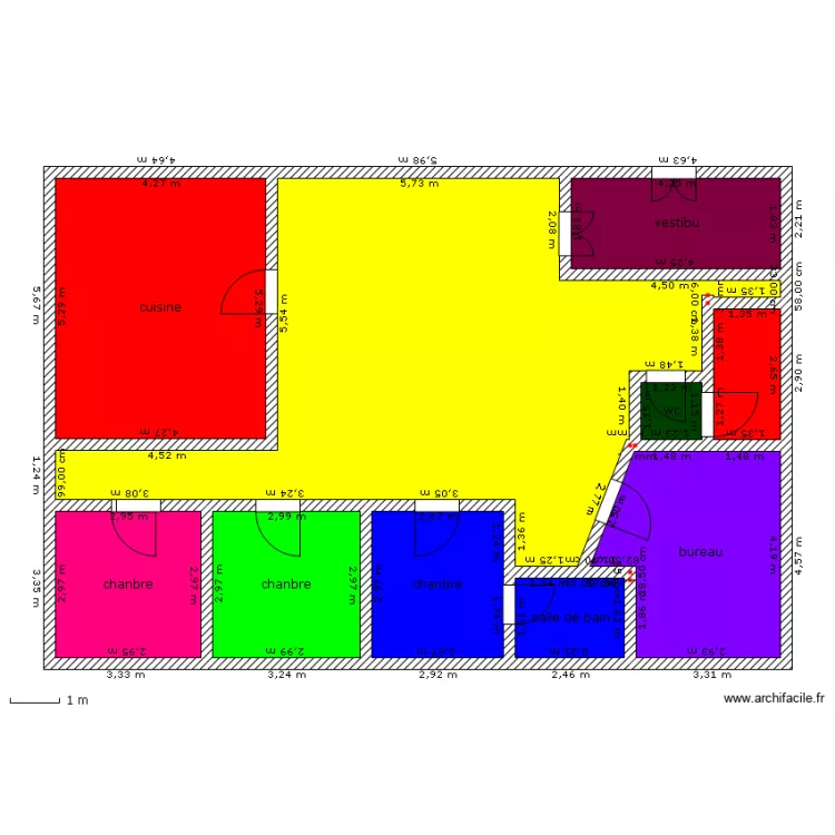 pavillon koetoe christian 5ed. Plan de 