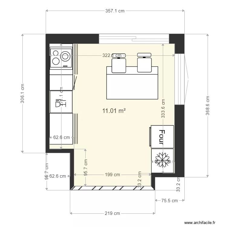 cuisine JC4. Plan de cuisine JC4. Plan de