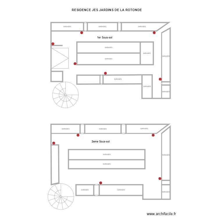 Résidence Jardins de la Rotonde. Plan de 0 pièce et 0 m2