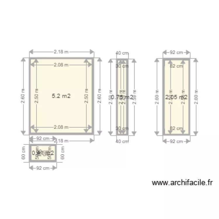 mur2. Plan de mur2. Plan de