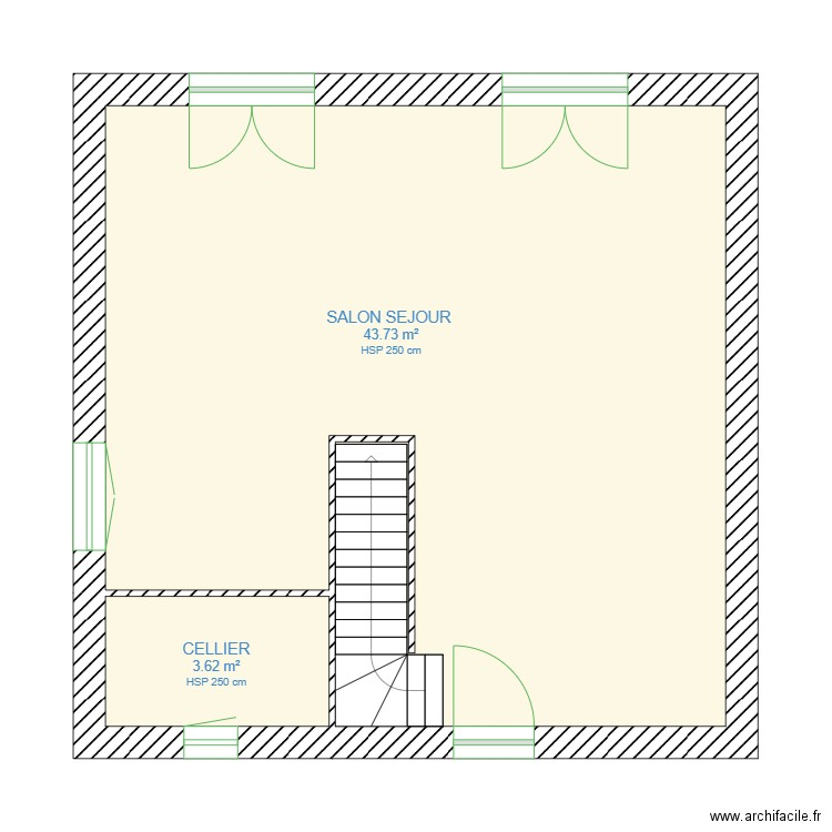 TRIHOME ETAGE . Plan de 0 pièce et 0 m2