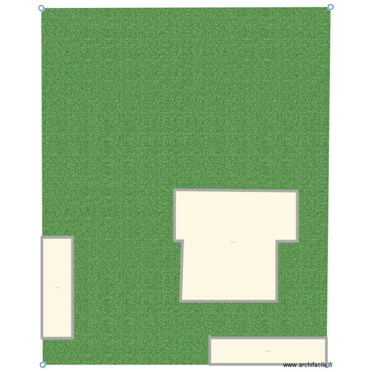 MAHABO. Plan de 3 pièces et 340 m2