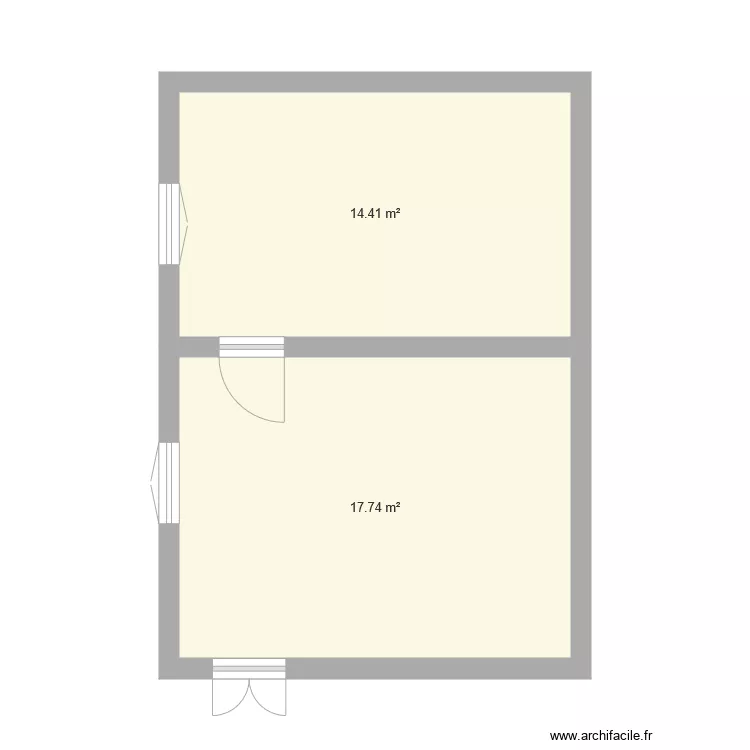 studio RDC Horloge vierge. Plan de 