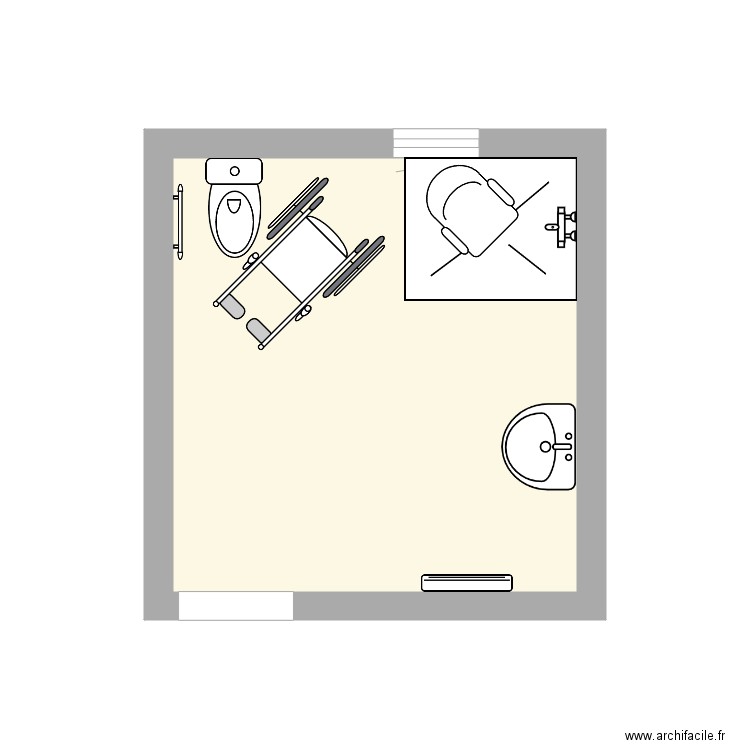 aménagement M CARON Sophie. Plan de 0 pièce et 0 m2