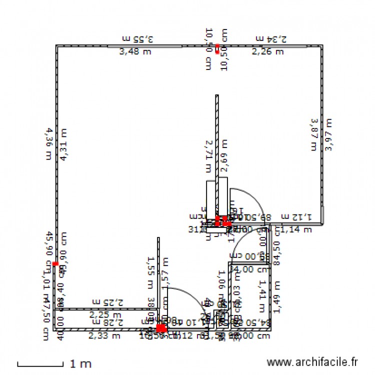 BARRET STUDIO projet rénovation. Plan de 0 pièce et 0 m2