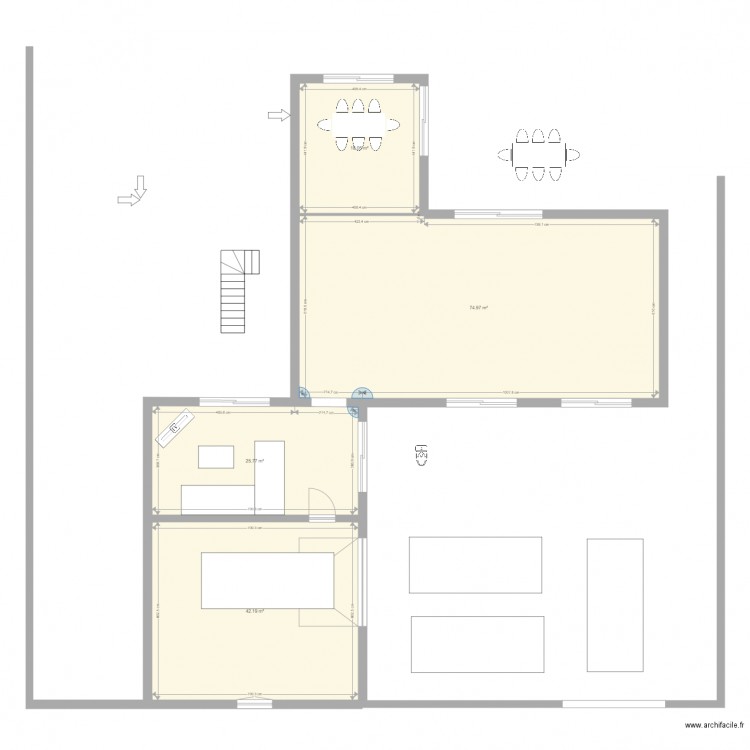 Plan. Plan de 0 pièce et 0 m2