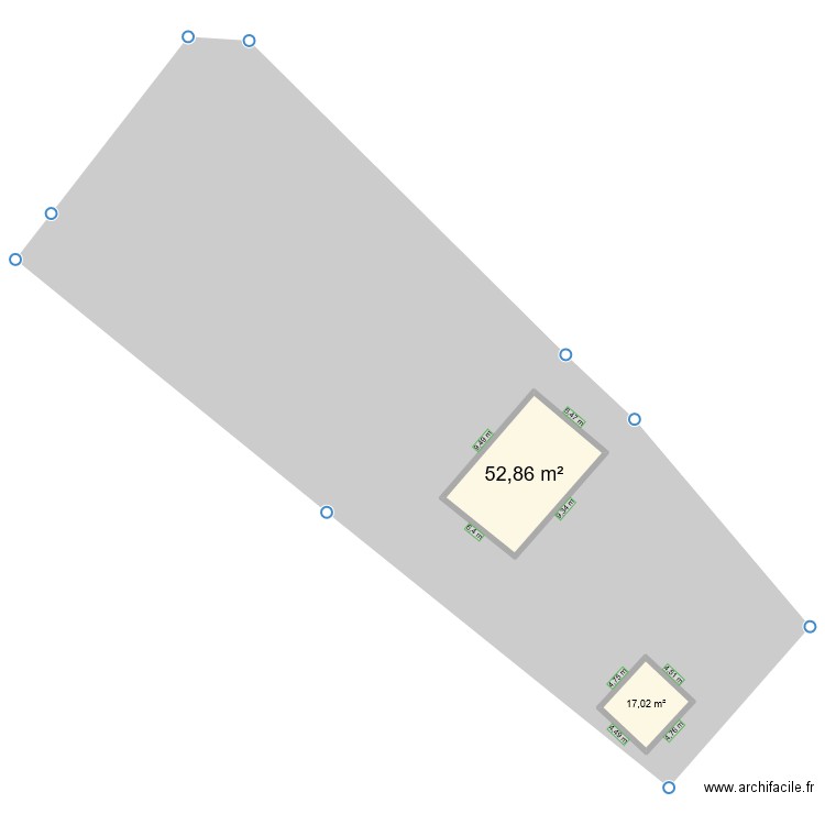 cadastre. Plan de 0 pièce et 0 m2