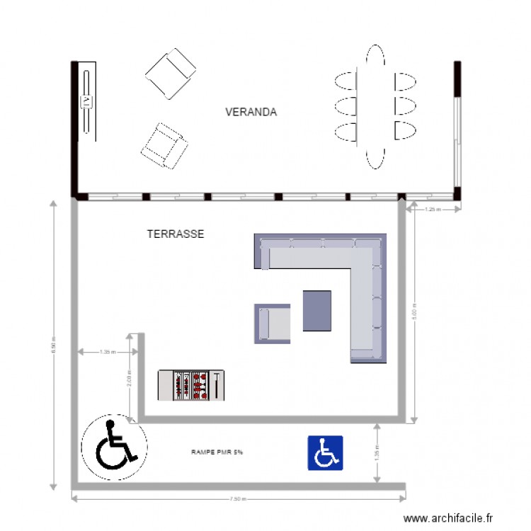 PRIEUR. Plan de 0 pièce et 0 m2