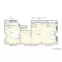 DUVIVIER 1ER ETAGE SANS CLOISON CUISINE