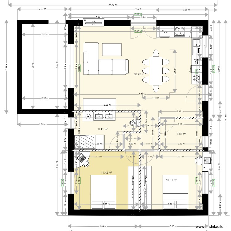 ETAGE. Plan de 0 pièce et 0 m2