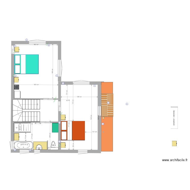 ETAGE 1 6. Plan de 0 pièce et 0 m2