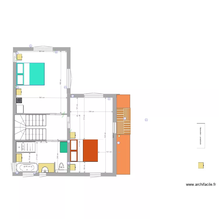 ETAGE 1 6. Plan de ETAGE 1 6. Plan de