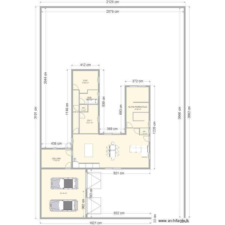 RDM 2. Plan de 0 pièce et 0 m2