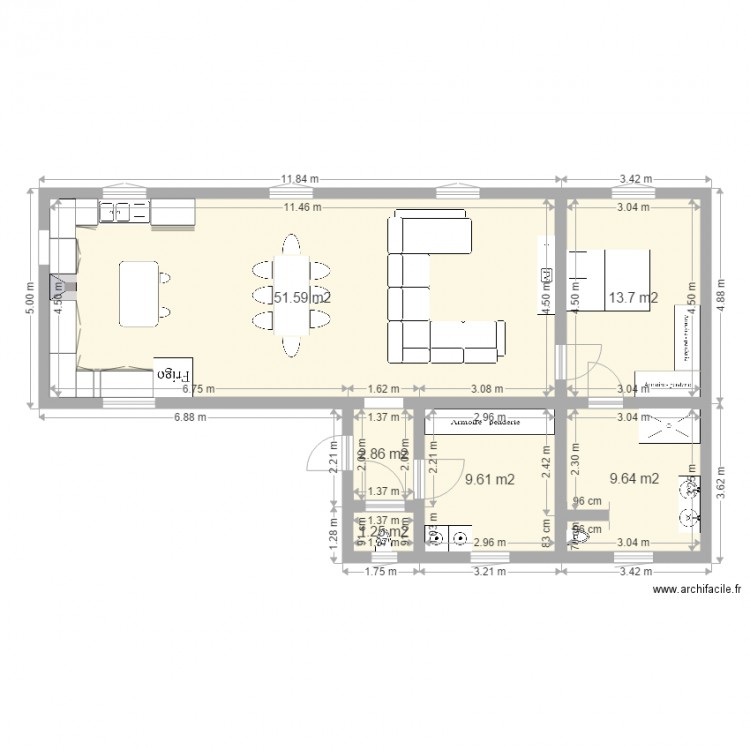 francis. Plan de 0 pièce et 0 m2