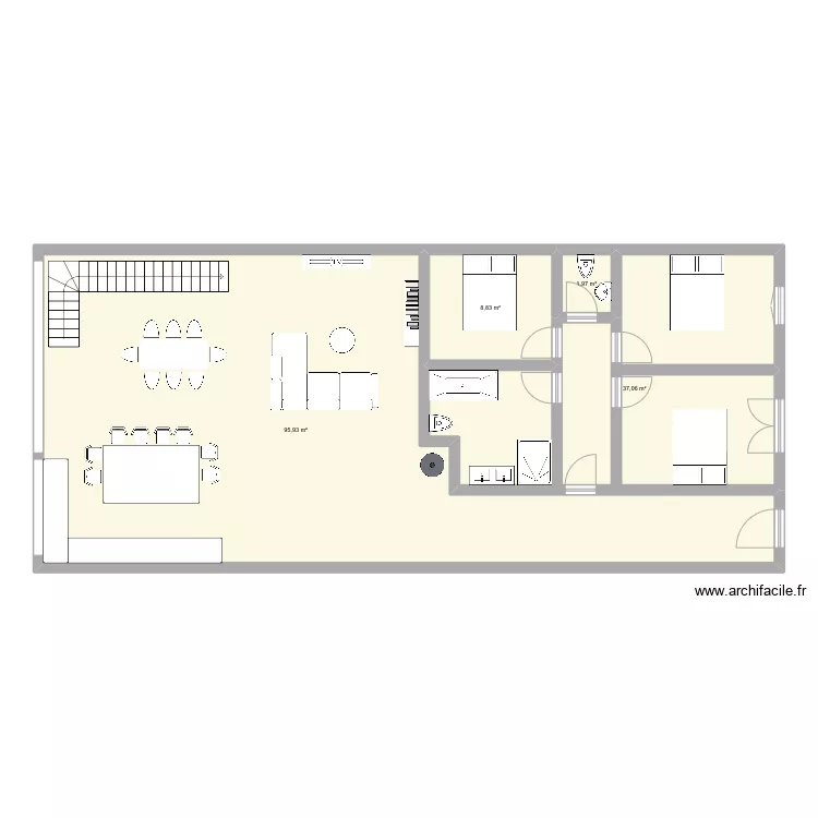 Remise Azillanet. Plan de 