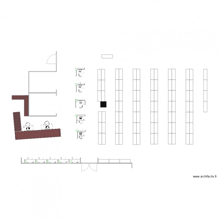 Salle 2 30STG V6. Plan de 0 pièce et 0 m2