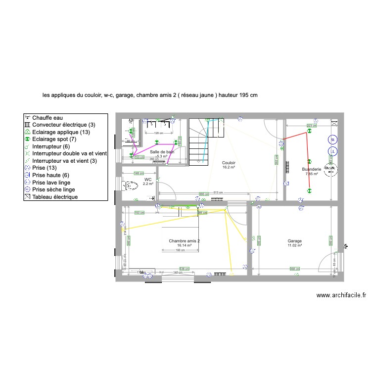 Chalet Fava Soussol. Plan de 0 pièce et 0 m2