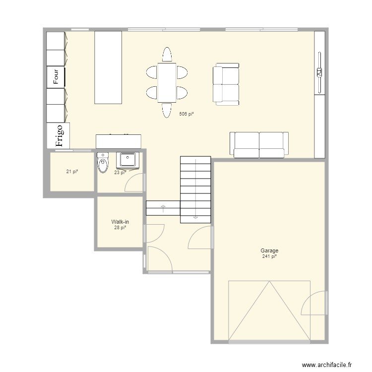 Virdis rez de chaussée. Plan de 0 pièce et 0 m2