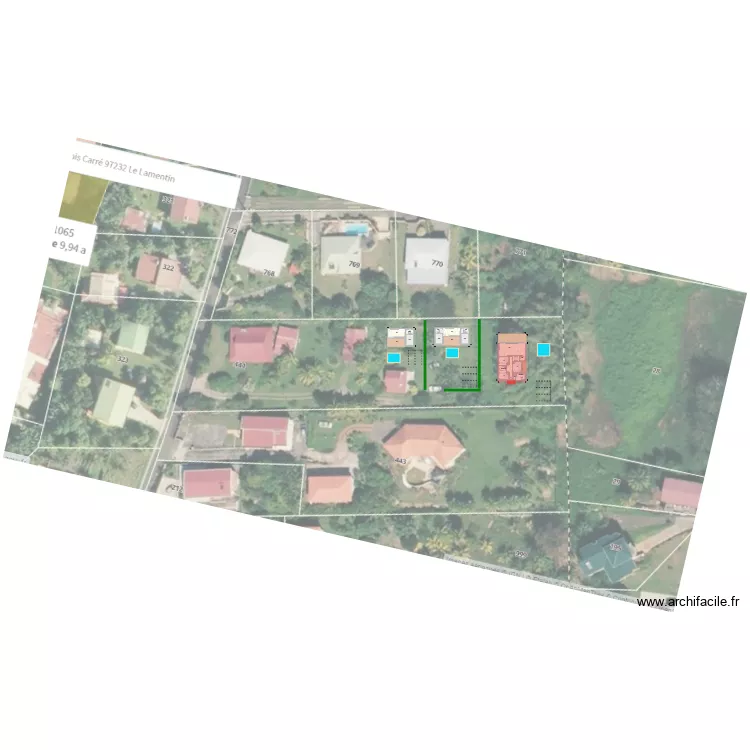 Projet Bois carré. Plan de Projet Bois carré. Plan de