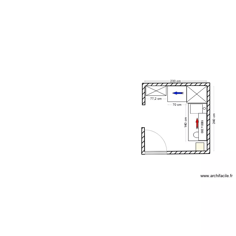 La petite soeur. Plan de 