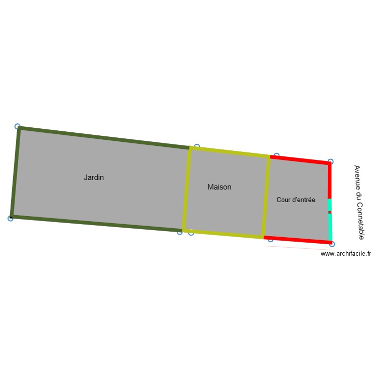 cadastre terrain. Plan de 0 pièce et 0 m2