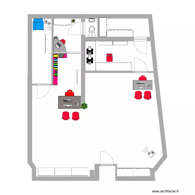 MAGASIN 6. Plan de MAGASIN 6. Plan de