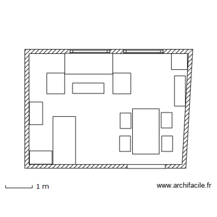 salon_appart. Plan de salon_appart. Plan de