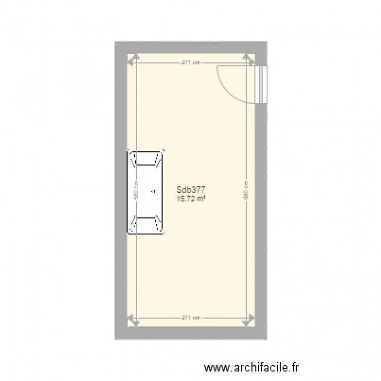 377 sdb. Plan de 0 pièce et 0 m2